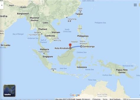 zamboanga to kota kinabalu flights.